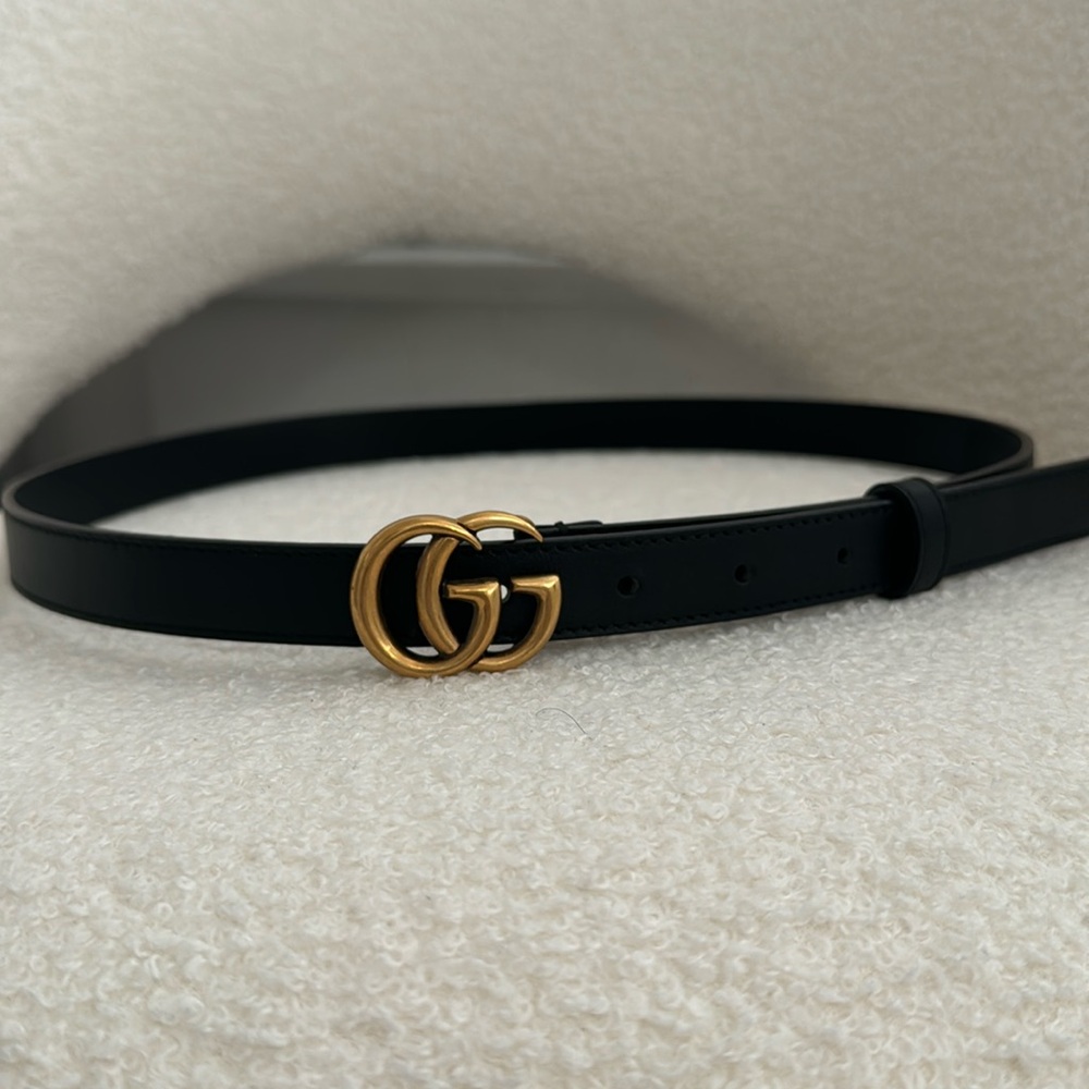 Thin Gucci Belt